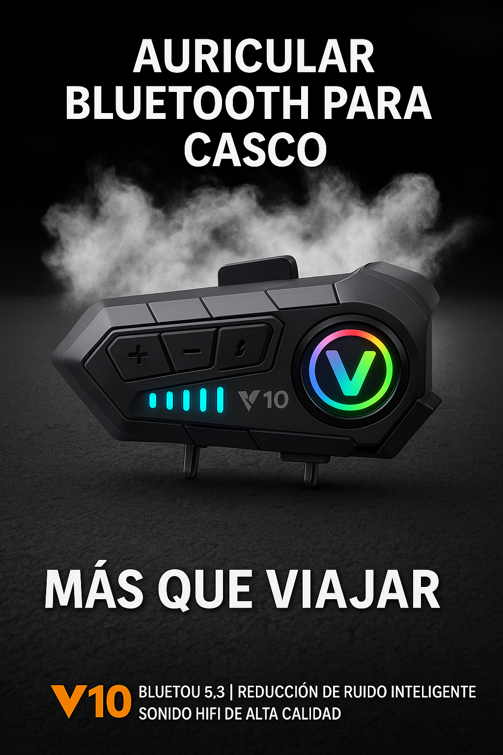 HELMET Y10™ | Auricular Para Casco Bluetooth